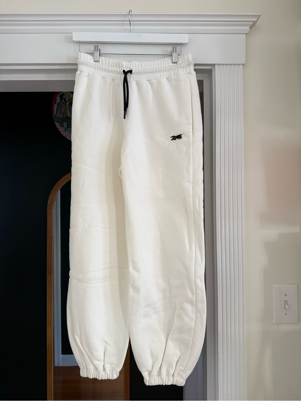 Reebok x Victoria Beckham VB White Jogger Sweatpants Size S NWT